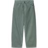 Brandon Pant Solid Color Zipper Loose Casual Pants Men Pants Green I034809-2M2-4J