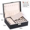 Luxury Multi-Layer Jewelry Storage Box for Rings and Necklaces