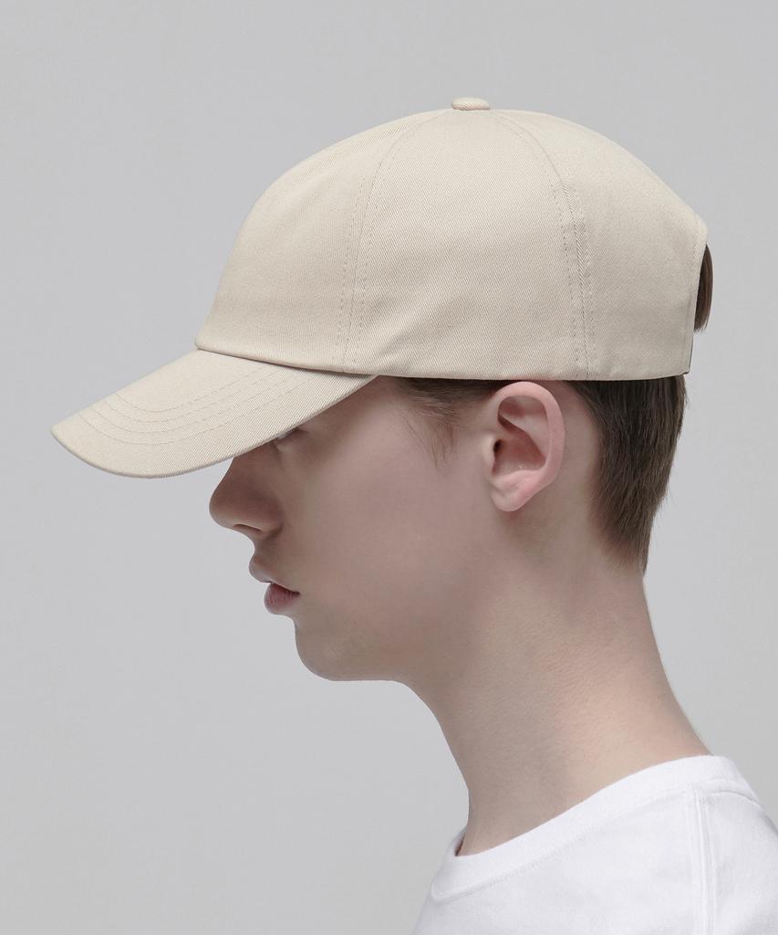 Musinsa Standard Big Size Cotton Ball Cap [Beige]