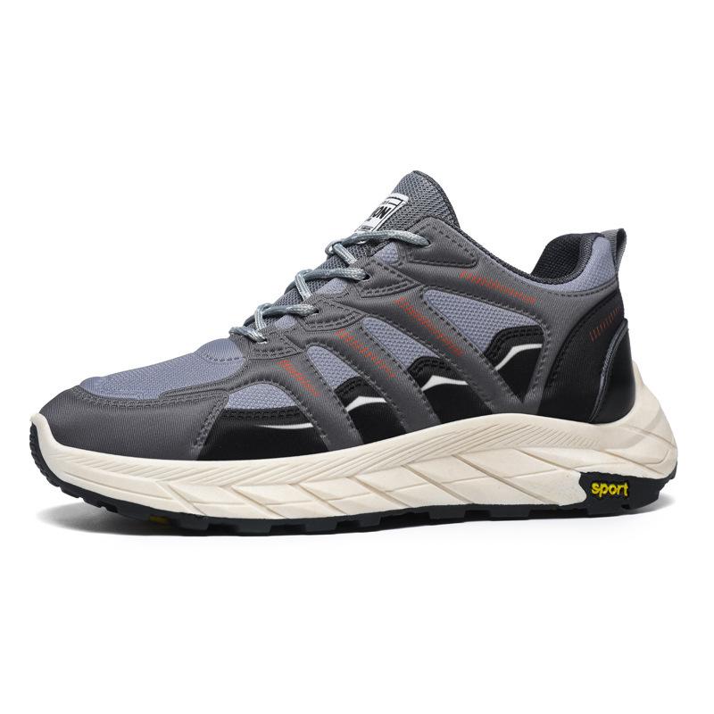 New Spring and Summer Sports Shoes Trendy Versatile Casual Soft Sole Running Shoes Breathable Men's Travel Shoes