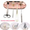 Supresor de velas 1 pieza Herramienta para aromaterapia doméstica Tijeras para velas Bandeja con gancho para supresor de velas Herramienta para velas Cortadores