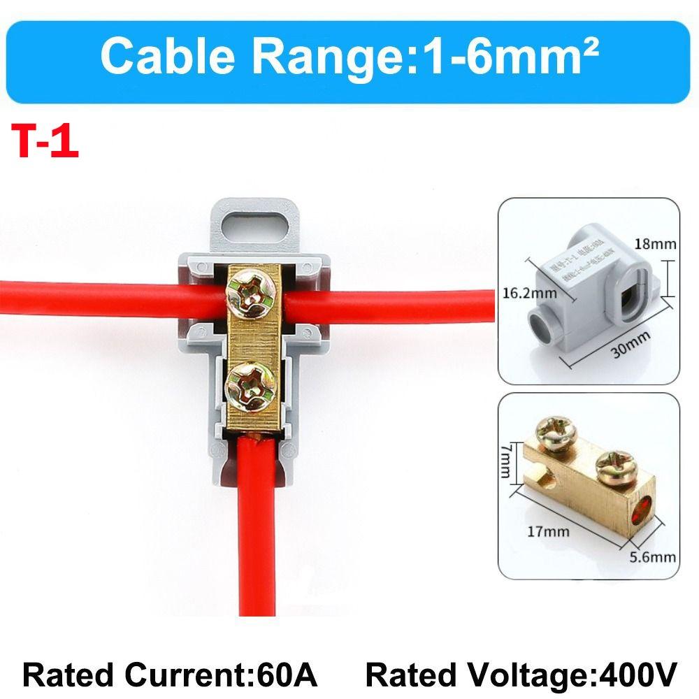 Large Current High Power Splitter Conductor Brass Wire Connector Quick Terminal Block