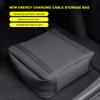 Car Charging Cable Storage Bag Waterproof Fire-retardant Charging Line Organizer Bag Auto Parts Date Line Storage Container
