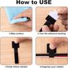 Xiaomi Reusable Cable Ties Fastening Wire Organizer Cord Rope Holder Self Adhesive Adjustable Cord Organizer Straps Desk Management