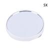 Portable 5X 10X Magnifying Cosmetic Circular Mirror With Two Suction Cups