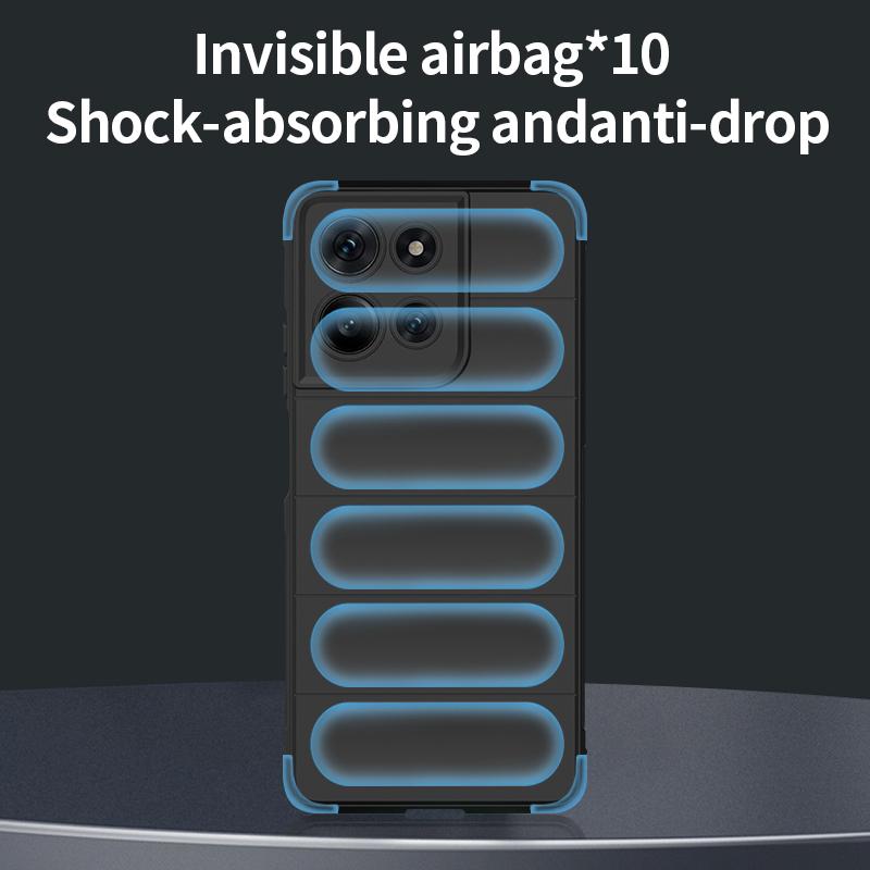 Mjuk känsla Flexibelt Silikonfodral för Motorola Edge 60 Fusion Skyddande Skal Stötsäkra Fundas Coque