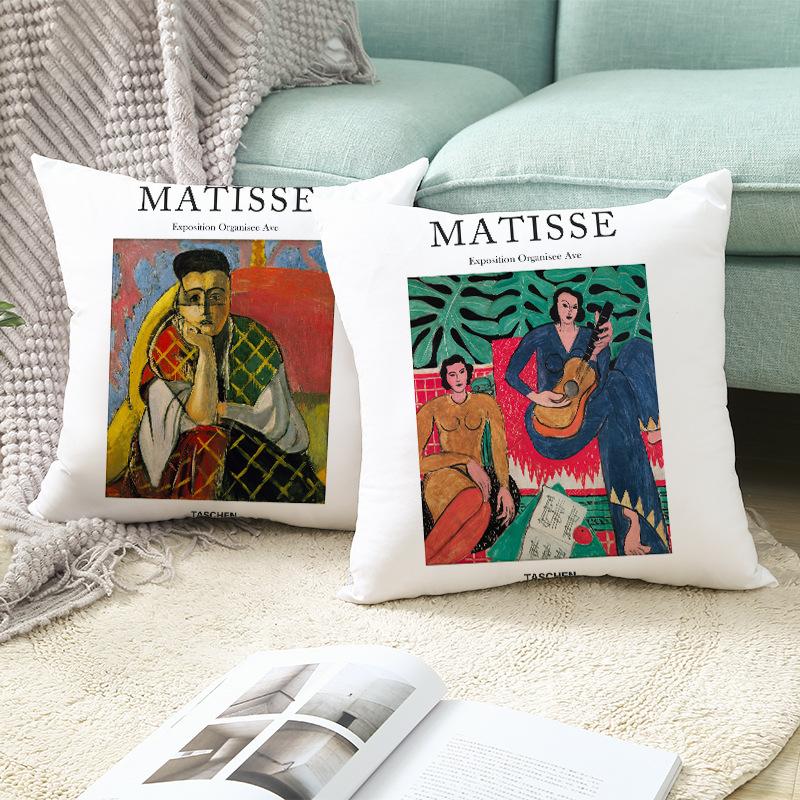 Matisse Ölgemälde Serie Kissenbezug Zuhause Sofa Kissenbezug