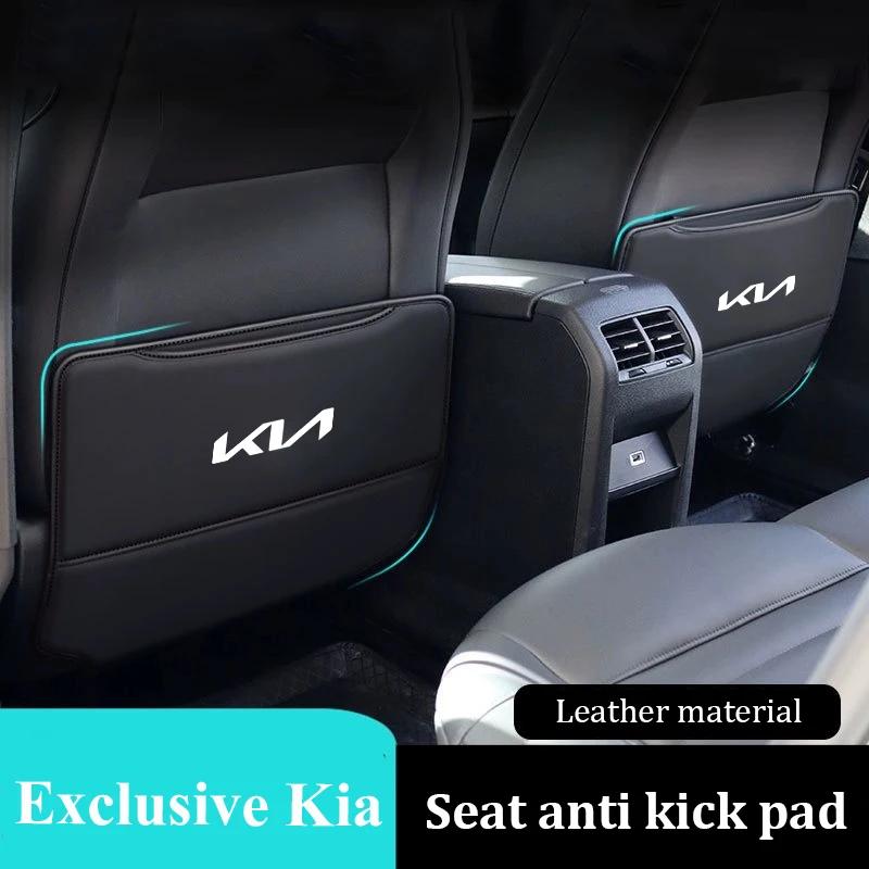 Car Anti-Dirt Pad Auto Seat Covers Back Protector Pads For KIA EV6 Sorento Niro Stinger Ceed Carnival K5 K9 Soul Cadenza Sportag Tkjzm00