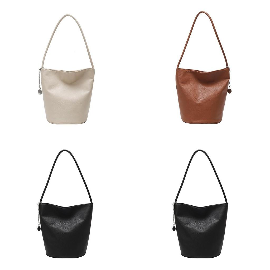 Pu-Wassereimer-Tasche mit großem Fassungsvermögen für den täglichen Gebrauch und Streetstyle-Mode
