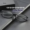 Neue Blaulichtfilter Lesebrille Herren Ultraleicht Hohe Auflösung Kleiner Rahmen Brille Mittleren Alters und Ältere Personen Brillen