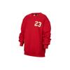 Jordan Digital Embroidery Knit Crewneck Sports Sweatshirt Kids Sweatshirt Red HJ8372-687