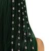 60pcs Dread Locks Hollow Out Hair Ring Metal Cuff Clips Hair Braid Tubes Dreadlocks Beads  Men