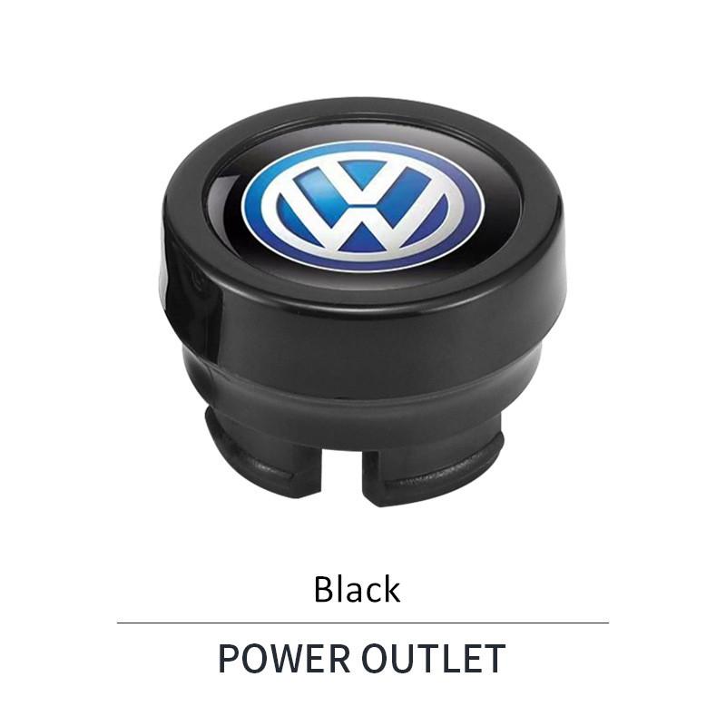 For VW Car Cigarette Lighter Dust Cover Dustproof Cap Plug Car Styling for VW Tiguan Polo Golf 7 Jetta Interior Mouldings XTKH-A325 Zs3