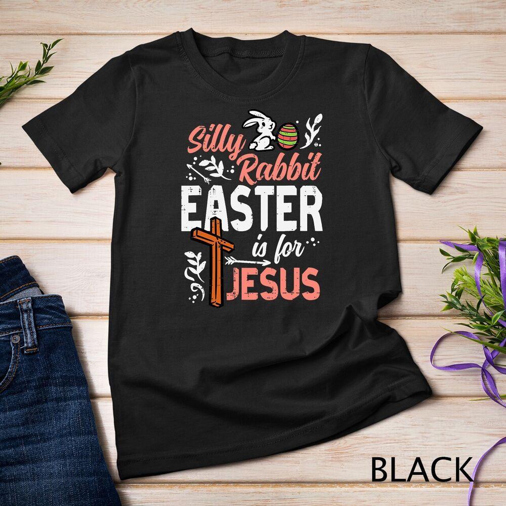 Christelijk Dom Konijn Pasen Voor Jezus Mannen Jongens Tiener Jeugd Unisex T-shirt
