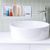 Bathroom Kitchen Travel Trailer Space Saving Shower Shelf Organizer for Soap Shampoo Storage, Rustresistant Easy Stick