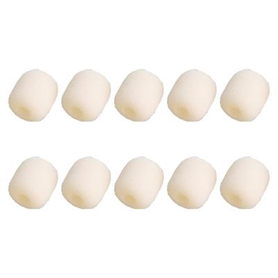 10Pcs  Headsets Microphones Foam Cover Foam Microphones Protectors Foam Cover Protective Windproof Cover for K9