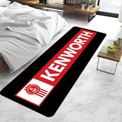 1 Pcs Modern Truck Logo Flannel Printed Carpets, Balcony, Corridor and Porch Carpets, Bedroom Bed Blankets, Home Decoration