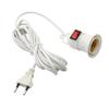 E27 Hanging Indoor Plants Light Holder Garden Lampholder With 4M Cable EU Plug with On/Off Switch Lamp Holder for Desk Light