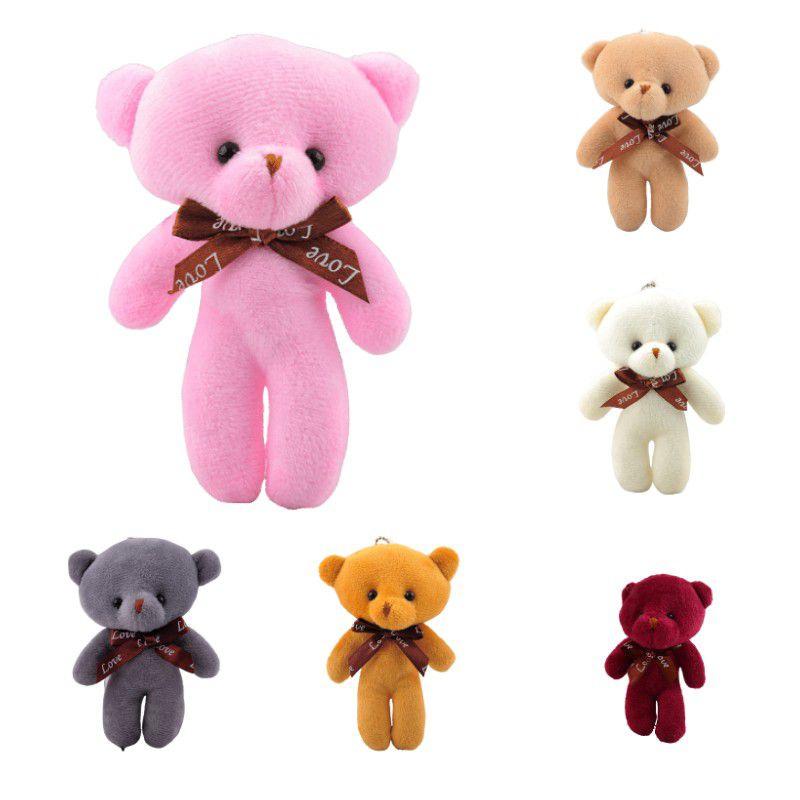 Bear Teddy Plush Toy Keychain Keyring Pendant Stuffed Doll Gift Kids Girlfriend