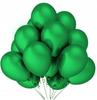 Metallic Balloons 12 Inches, 25 Pcs, Green