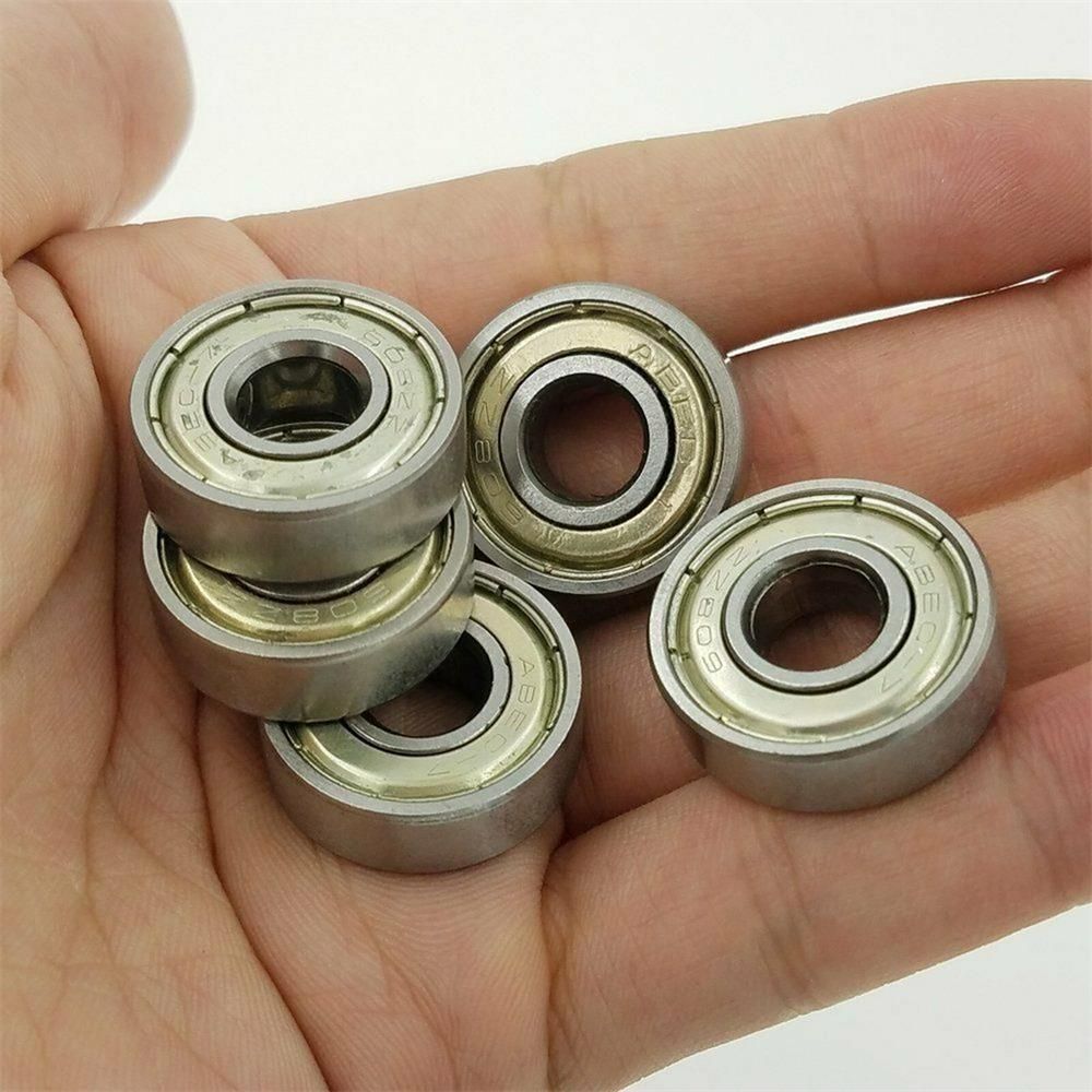Pcs New Scooter Skates Carbon Steel Wear Resistance Ball Bearings Toy Accessories 608ZZ Deep Groove