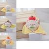 Soft And Cuddly Magnetic Plush Fruit Keychain Adorable Doll For Women Gift