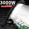 Výkonné venkovní solární světlo IP65 Vodotěsné 3000/2000/1000/500W Pouliční osvětlení Senzor pohybu Solární dům Zahrada Indukční nástěnná lucerna