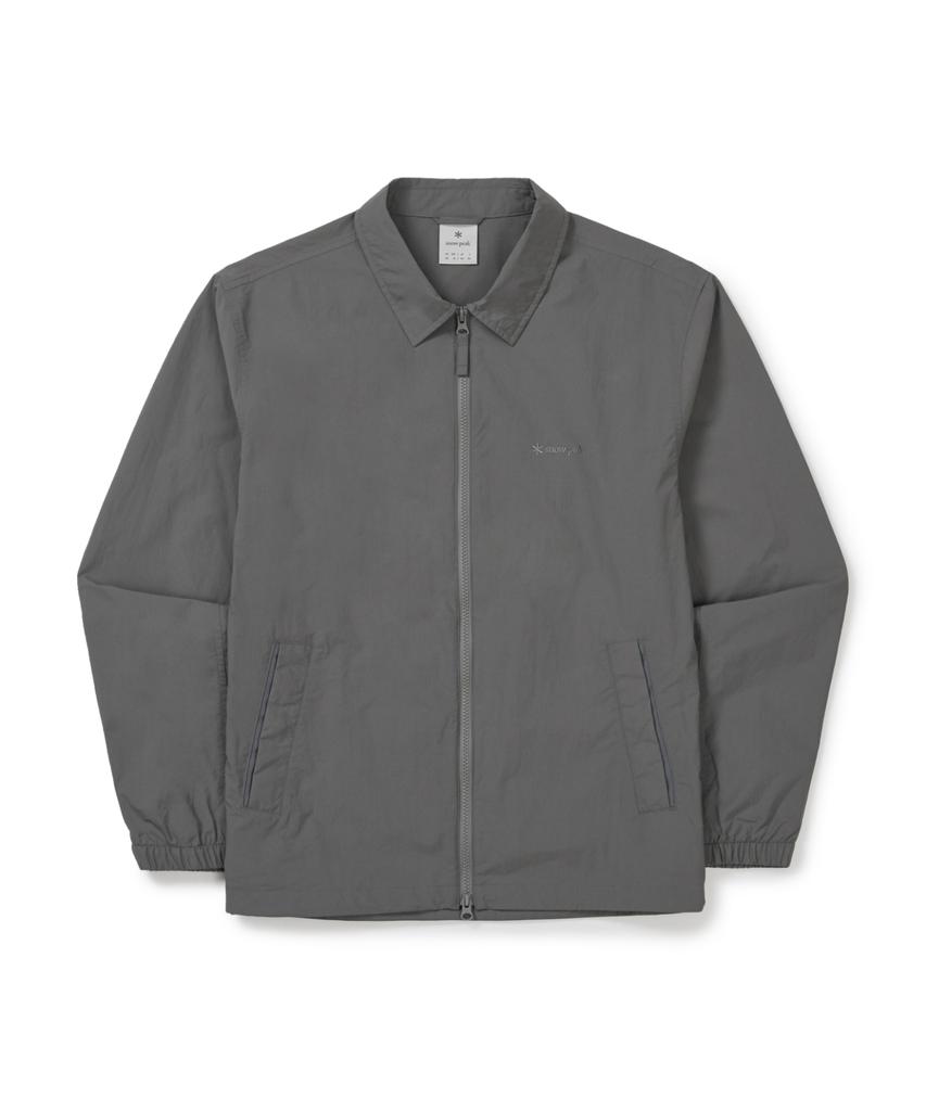 Snowpeak Apparel Lightweight Taslan Collared Jacket (S26Mmlwb52) Dark Gray