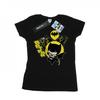 Dames Chibi Batman Zwaaiend Katoenen T-shirt