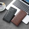 Men's Wallet Long Ultra-thin Simple Multi Slot Youth Large Banknote Clip Card Bag