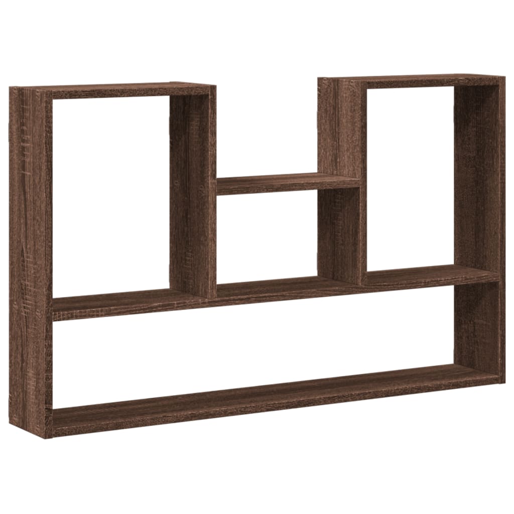 Vidaxl Wall Shelf, Brown Oak, 99X15X60 Cm