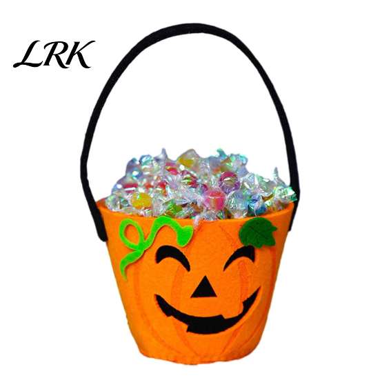 Zwarte Kat Traktatie Emmer Halloween Trick or Treat Emmer voor Kinderen, Pompoengezicht Spook Vleermuis Snoep Snack Mand, Houder met Handvat Feest Bedankjes Tas