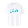 Corteiz Grafikdruck Oversized Streetwear T-Shirt Unisex Baumwolle Kurzarm T-Shirt Lässiger Lockere Passform