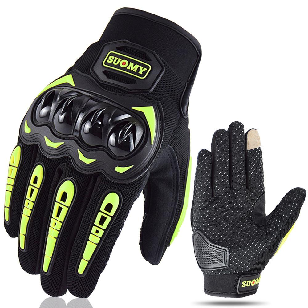 Suomy Motorcycle Gloves Moto Touch Screen Breathable Motorbike Racing Riding Bicycle Protective Guantes Summer Sports for Honda