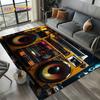 Dream Note Music Colorful Musical Score Cartoon Carpet Rug for Living Room Bedroom Home Sofa Decoration,Kid Non-slip Floor Mat