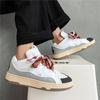 Fashion PARZIVAL Designer Men Shoes Platform Casual Sneakers Men Vulcanized Shoes Walking Skateboarding Shoes Retro Shoes Zapatos Hombre