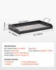 VEVOR Carbon Steel Griddle, 24x16 Inch Universal Flat Top Rectangular Plate, Gas Grill Griddle for BBQ Grill, Teppanyaki