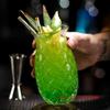 480ml 3D Relief Pineapple Cocktail Mug Creative INS Barware Mixed Wine Drinking Glass Beverage Juice Cup Smoothie Container Jar