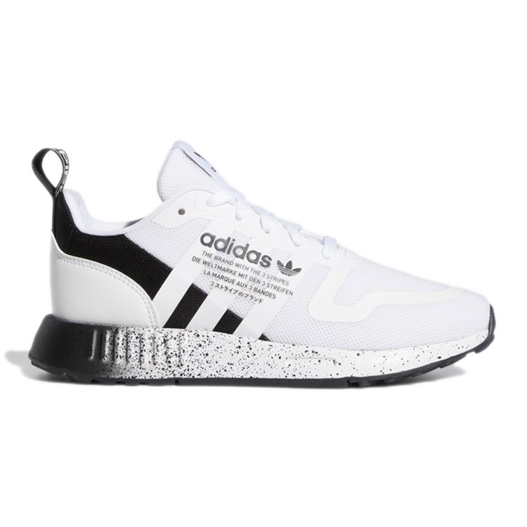 adidas Originals Multix J Chaussures de Running Basses Durables Baskets Enfant Blanc Noir GX5087