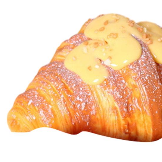 Slow Rising Simulation Croissant Squeeze Toy Stress Relief Bread Shape Sensory Toy Decompression Simulated Food Fidget Stress Ball