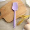 Non-Stick Silicone Spatula with Hanging Hole Non-Slip Handle Heat Resistant Flexible Scraper Baking Mixing Tool Dishwasher Safe