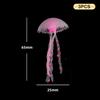 3 Stück Künstliche Leuchtende Fluoreszierende Quallen Aquarium Dekoration Fischtank Unterwasserpflanze Marine Aquatische Landschaft Ornament