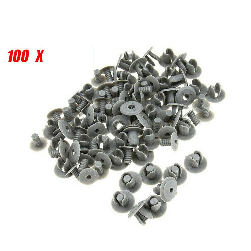 100 Pcs Stoßstange Clip Innen Trim Push-Typ Retainer 701867299 Für VW T4 T5 Transporter Auto Zubehör
