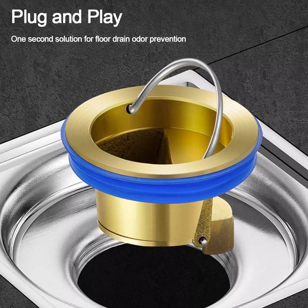 Backflow Preventer Shower Floor Drain Dectable Universal Sink Strainer Anti-odor Fast Drainage Floor Drain Bathroom Supplies