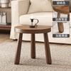 Portable Low Stool Black Walnut Comfortable Bench Multiple Scenes Household Stool Stable Wood Furniture