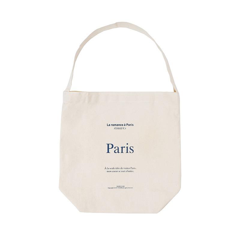 Literary small fresh canvas bag hand-held cloth bag shopping bag printed letters female