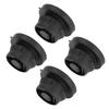 Rubber Air Filter Holder Inserts Grommet Mounting Improved Sealing For 206 207 307 308 1007 Black Automotive Parts 2pcs