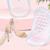 1 Pair Heel Protectors Thickened Elastic Super Soft Bounce Transparent Anti-Friction Invisible Sticky Shockproof High Heel Pads Shoes Accessory