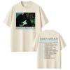 Dark Grey Oversized Cotton T-Shirt Featuring James Arthur’s The Pisces World Tour 2026 UK Dates and Live Stage Shot for Fans