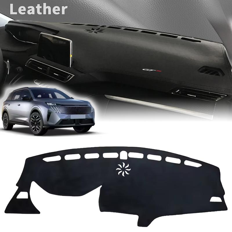 Fit for Peugeot 3008 5008 GT Hybrid -2016 Car Dashboard Cover Dashmat Non‑Slip Protective Dash Mat Pad Auto Accessories